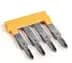 Terminal Block, Jumper, Screwless, 2P, Yellow, for 1492-LM3