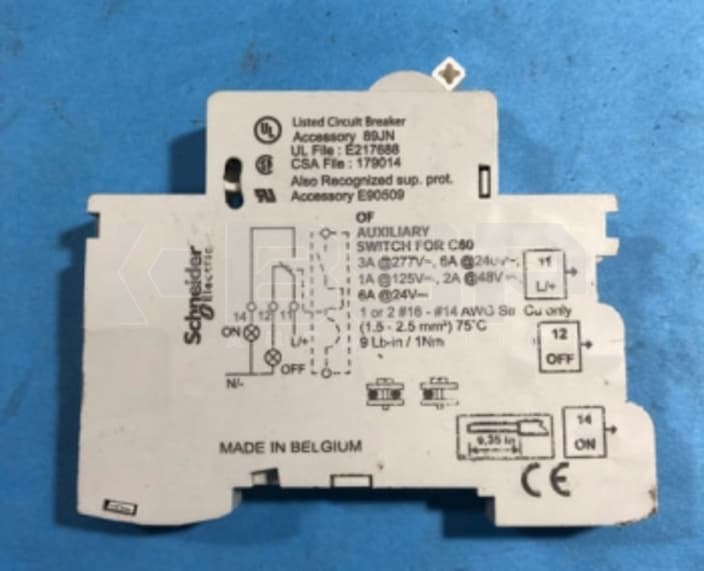 Schneider Electric 89JN Schneider Electric 89JN