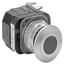 Push Button, 3-Position, Push-Pull, 30mm, Red, Illuminated, 120VAC/DC