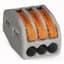 Compact Splicing Connector, 3-Conductor, Levernut