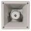 Industrial Horn, 10 - 30 VDC, 126dB @ 1 m, 45-Tone, Standard Base
