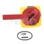 Operating Handle, Red/Yellow, 100 - 400A, 194R