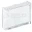 800B 16 mm Push-Button White Lens Cap - Rectangle
