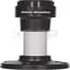 Light Mounting Base, Pole Mount, 40mm, Blk