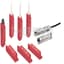 Switch, Non-Contact, 110VAC, 3A, 4m Cable, Red Molded ABS Housing