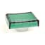 800B 16 mm Push-Button Green Lens Cap - Rectangle