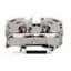 Terminal Block, Feed Through, 2 Conductor, 16mm, 76A, 550V AC/DC