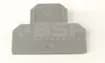 Terminal Block, End Barrier, Gray, for 1492-WMD1