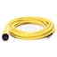 Cordset, Mini/Mini Plus, Female, Straight, 4-Pin, PVC Cable, Yellow