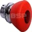 Push Button, Push-Pull, Trigger Action, 40mm Red Mushroom Head 117243