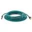 Connection Cable, EtherNet, 8 Conductor, M12 Male, RJ45 Male