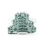 Terminal Block, Triple Deck, Internally Commoned, 5.2mm Width, Gray