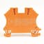 Terminal Block, 25A, 300V AC/DC, Specialty, Orange, 1.5mm