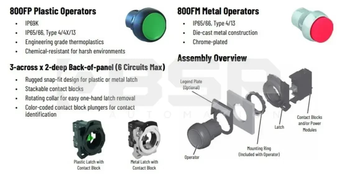 Allen Bradley 800FD-P7N5R Allen Bradley 800FD-P7N5R