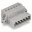 Rectangular Connector, Male, MIDI, 12P, Cage Clamp, Gray