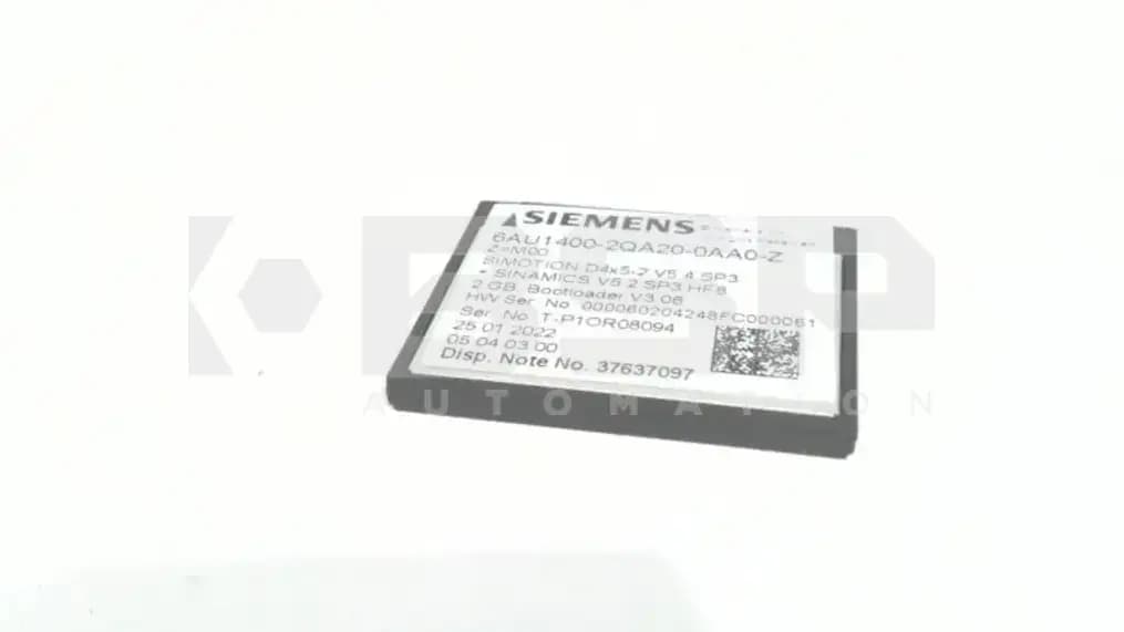 Siemens 6AU1400-2QA20-0AA0-Z Siemens 6AU1400-2QA20-0AA0-Z