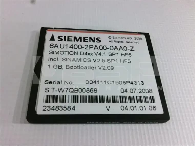 Siemens 6AU1400-2PA00-0AA0-Z Siemens 6AU1400-2PA00-0AA0-Z