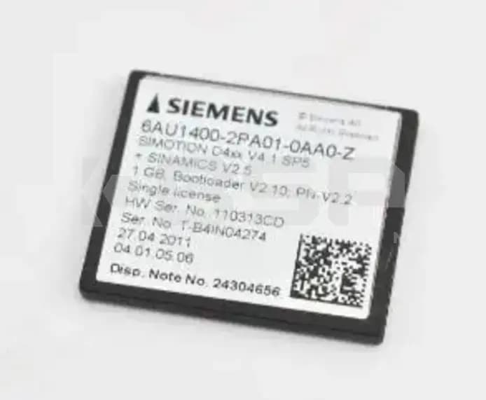 Siemens 6AU1400-1PA23-0AA0 Siemens 6AU1400-1PA23-0AA0