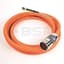 Cable, Power, SpeedTEc DIN Connector, D-Flying Lead, 8AWG, Std. 5m