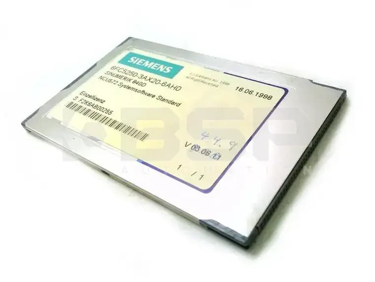 Siemens 6FC5250-3AX20-6AH0 Siemens 6FC5250-3AX20-6AH0
