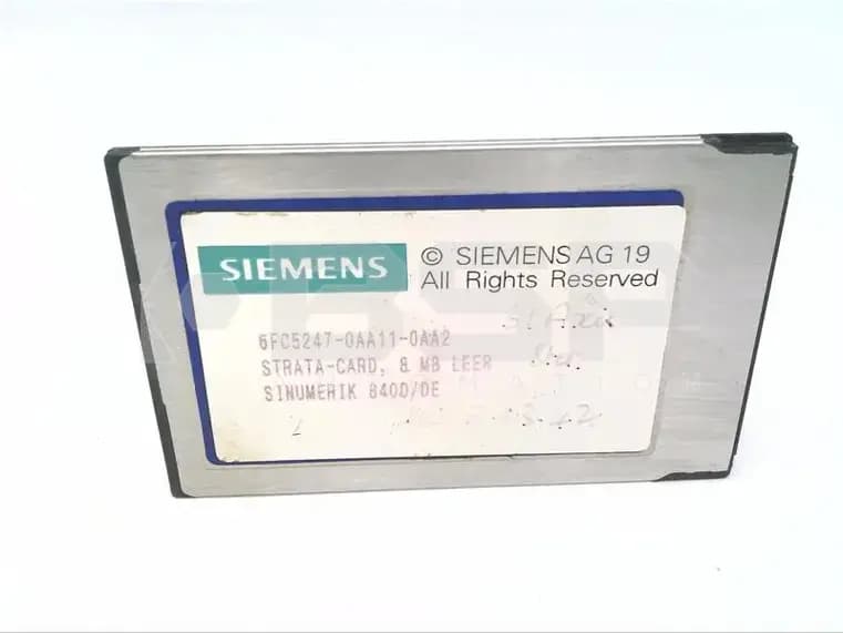 Siemens 6FC5247-0AA11-0AA2 Siemens 6FC5247-0AA11-0AA2