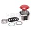 Push Button, 2-Position, 30mm, Push-Pull, Red, Jumbo Mushroom