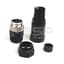ArmorConnect M22 Male Receptacle, Male, Field Attachable, 16 AWG, 1