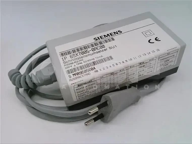 Siemens 6SX7005-0AC00 Siemens 6SX7005-0AC00