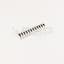 Terminal Block, Insulated Side Jumper, MD5, 12P, Gray