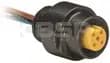 Receptacle, Pico (M8), Female, Straight, External Threads, 3-Pin, 24AWG, 1m