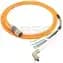 Cable, Motor Power, 1000V Hybrid, 6 Conductor, 14AWG, 12m