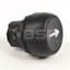 Push Button, Momentary, Left Arrow, Horizontal, Black, Operator