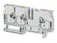 Terminal Block, Feed Through, 30A, 600VAC/DC, 6.1mm, Gray, 26-10AWG 1383463