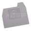 Terminal Block End Barrier, Standard 52050
