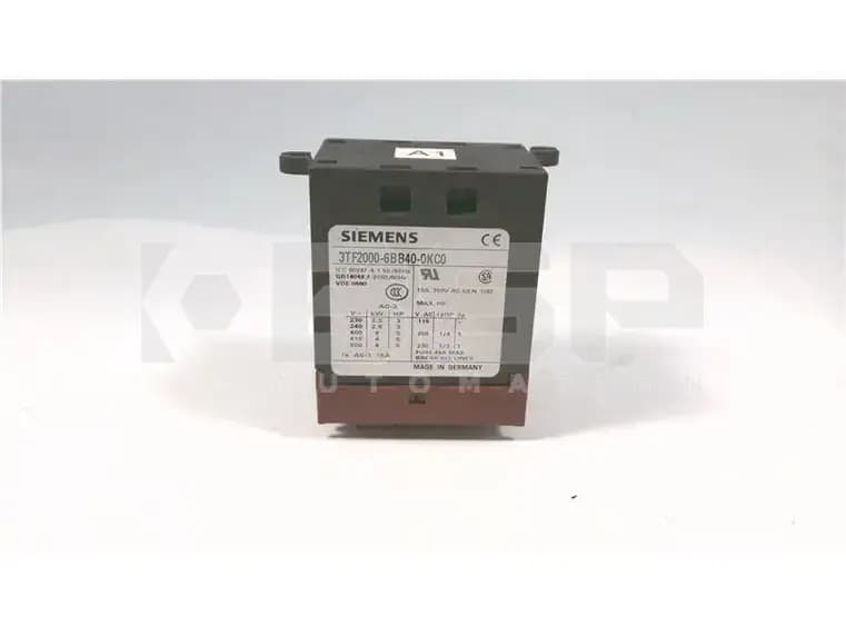 Siemens 3TF2000-6BB40-0KC0 Siemens 3TF2000-6BB40-0KC0