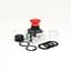 800H 2 Pos Push-Pull Device, Twist Release, Std Mushroom, Red, 1 NC 75123