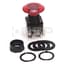 800H Push-Pull Device, Twist Release, 2 Pos, Jumbo, 12-130 V, Red