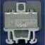 Terminal Block, White, 195A, 600V AC/DC, 20mm