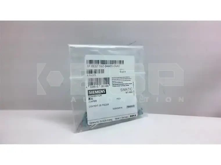 Siemens 6ES7592-3AA00-0AA0 Siemens 6ES7592-3AA00-0AA0
