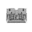 Terminal Block, 20A, 600V AC/DC, Plug-in Component, Gray, 2.5mm