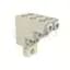 Front Terminals, Multicable for Cables In Copper, 6 x 14-2 AWG, 3Pieces, XT1, UL/CSA
