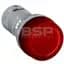 Assembled Indicator Light, Red, Compact