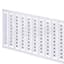 Marker Cards, 1 -100, Snap-In, for 1492-J, L, 10mm x 6mm