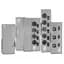 Meter Stack Module, 4 Sockets, 225A, Ringless, 5 Jaw, Lever Bypass