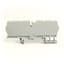 Terminal Block, 25A, 600V AC/DC, 2 Connection Side,, White, 2.5mm
