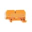 Terminal Block, 33A, 600V AC/DC, Orange, 26 - 10AWG, 4mm
