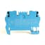 Terminal Block, Feed Through, 15A, 300V AC/DC, Blue, 4mm