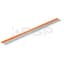 Terminal Block Accessory, Center Jumper, IEC, Orange, 2 Pole, For 6