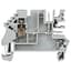 Terminal Block, One-Circuit Feed-Through, IEC, 2.5 mm, Screw, Gray