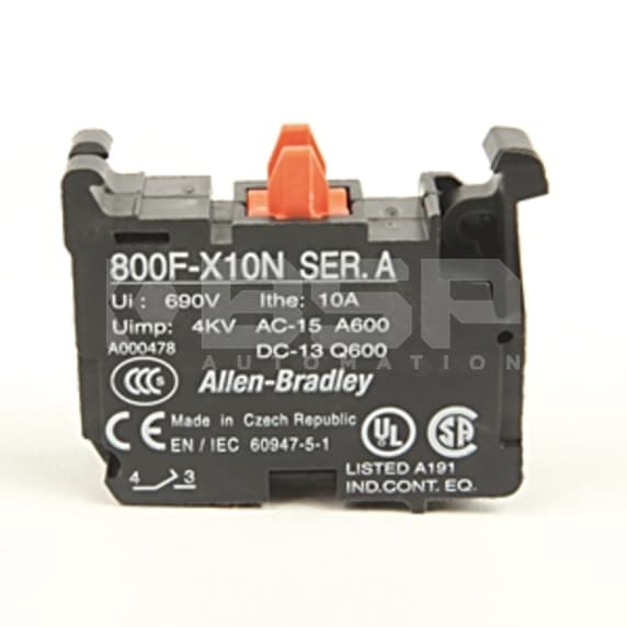 Allen Bradley 800F-X10N Allen Bradley 800F-X10N